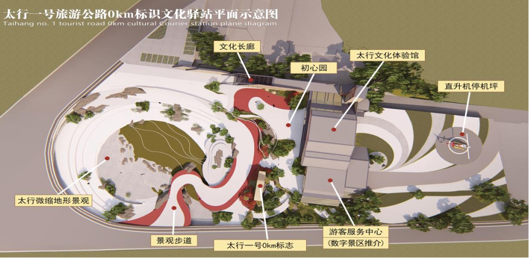 晋城市副市长在山西建投建工集团承建的太行一号旅游公路项目调研