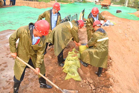 山西建投晋中指挥部“闻汛而动” 严把项目防汛关  确保一线无事故