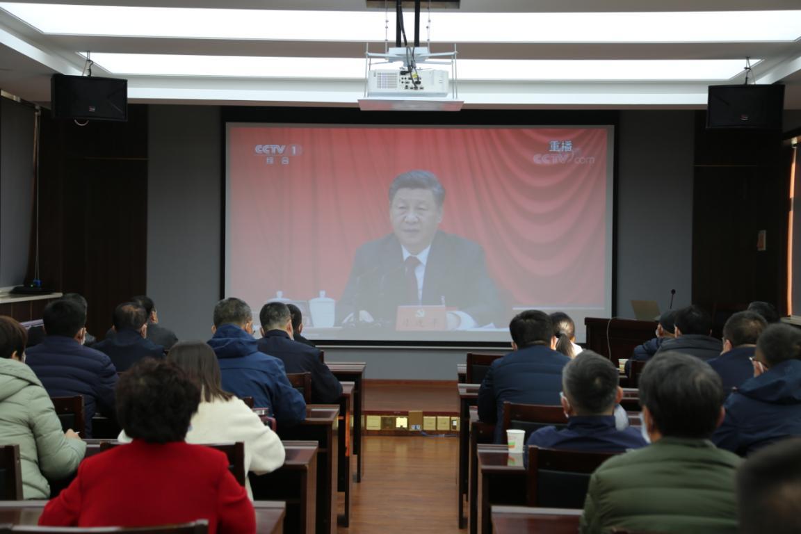 山西建投机械化集团、省勘察院学习贯彻党的十九届六中全会精神